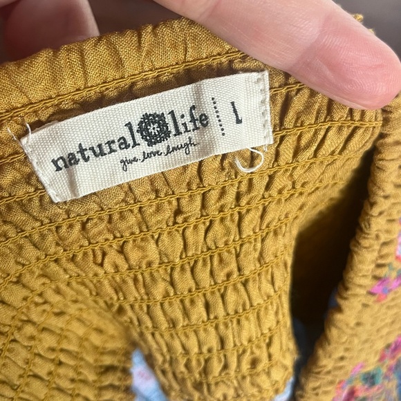 NATURAL LIFE Colorful Floral Maxi Skirt - Picture 6 of 8